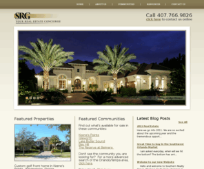 srgflorida.com: Your Real Estate Concierge | Southern Realty Group
Southern Realty Group is the leading real estate company focusing exclusively on the Southwest Orlando area.