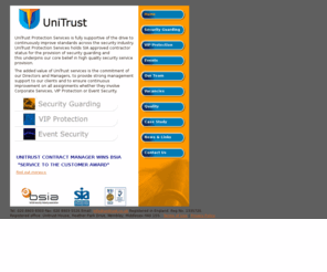 unitrust.co.uk: Unitrust: Security & Protection Services: Corporate Protection, VIP Protection & Event Security
Unitrust provide Security & Protection Services,Corporate Protection, VIP Protection & Event Security in London, UK