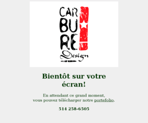 carburedesign.com: Surveillez l'arrivée prochaine de Carbure Design et de Jean-Francois Barrette | consultant Web, Francis Boudreau
En tant que votre consultant Web, je prends en main toute la gestion de votre projet et vous guide, de l’élaboration du plan de production jusqu’à la livraison.