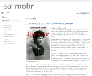 jeanmohr.com: Actualités
Jean Mohr - Photographe