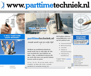 parttimetechniek.com: Parttimetechniek.nl, dé vacaturesite voor de techniekbranche
Parttimetechniek.nl, dé vacaturesite voor de techniekbranche