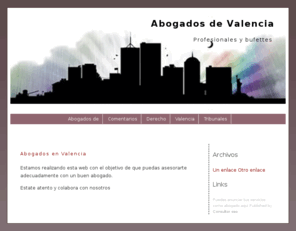 abogadosdevalencia.com: Abogados Valencia
Abogados de Valencia