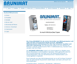 brunimat.info: Brunimat Milchautomat: Automates de lait, Milchshake-Automat, Milch Verkaufsautomat, Milchautomaten, Milk dispenser manufacturer, Milchautomat kaufen, 
Distributeurs automatiques de lait, Milk dispenser machine
