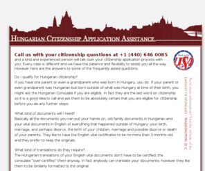 hungariancitizenship.info: Hungarian Citizenship Application Assistance
We offer aid and advice in applying for Hungarian citizenship and passport; filling out forms