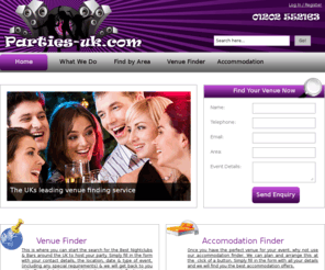 parties-uk.com: Parties.uk.Com Venue Finding Service
 