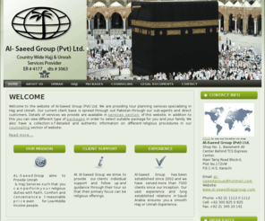 al-saeedhajjgroup.com: Al-Saeed Group (Pvt) Ltd. - Home
Country Wide Hajj & Umrah Services Provider