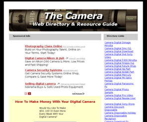 cameraresourcecenter.com: Camera
Camera Resource Guide and Web Directory