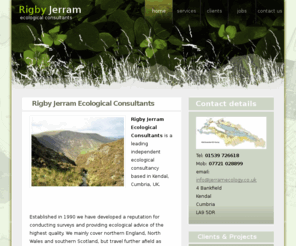 jerramecology.com: Rigby Jerram | Ecological Consultants | Cumbria | UK
Rigby Jerram Ecological Consultants Cumbria 