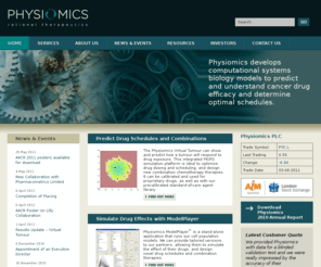 physiomics-plc.net: Physiomics Rational Therapeutics
Rational Therapeutics