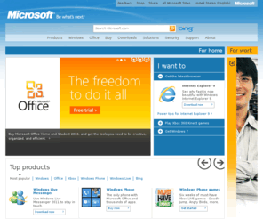 excelmail.net: Microsoft.com Home Page
Get product information, support, and news from Microsoft.