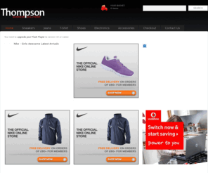 thompsonbusinesssolutions.com: Thompson Business Solutions - Designer Wears|Sneakers|Jeans|TShirts|
Sneakers, Jeans, TShirts, Footware, Men's Trainers, Cheap Designer Clothing, Fashion, Accessories,