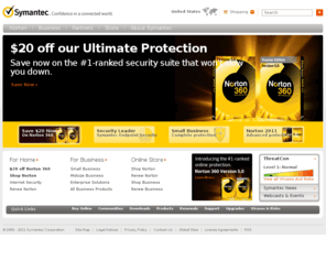 crashguard.com: Symantec - AntiVirus, Anti-Spyware, Endpoint Security, Backup, Storage Solutions
Norton AntiVirus, Internet security, and anti-spyware products for the home. Solutions to manage IT risk and maximize IT performance for business. Download free product trials of our fast, high-performing software.