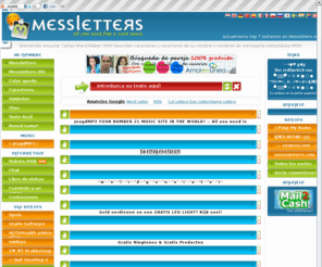messletters.es: Messletters Weirdmaker Conversor - MSN Letters, Cool caracteres y símbolos de MSN!
Crear los mejores chatname con más de 35 weirdmakers! Convierte tu nombre de taladrar en la Eyecatcher más impresionantes y hermosas de todos.