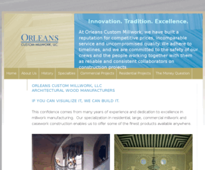 orleansmillwork.com: Orleans Custom Millwork, LLC - Custom Millwork Nationwide
