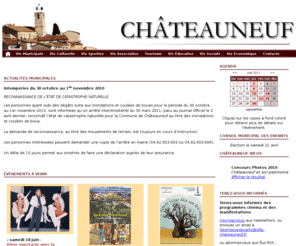 ville-chateauneuf.fr: Bienvenue à châteauneuf
Site officiel de Chàteauneuf, village de provence dynamique de la région de Grasse qui n'a rien perdu de son cachet touristique.