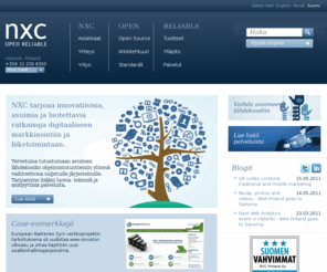 zenpark.com: NXC - OPEN RELIABLE
NXC on yksi Euroopan johtavista konsultointiyrityksistä, joka tarjoaa avoimen lähdekoodin tuotteita sekä luovia, teknisiä ja analyyttisia palveluita.   Tervetuloa tutustumaan avoimen lähdekoodin tuotetarjontaan, yhtenä vaihtoehtona puhtaasti kaupallisille ja suljetuille järjestelmille.