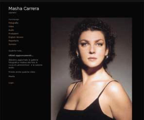 mashacarrera.com: Sito ufficiale del soprano Masha Carrera - Homepage
