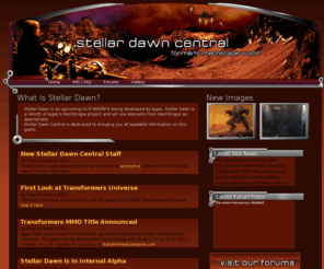 stellardawnwiki.com: Stellar Dawn Central - The Original Stellar Dawn Fan Site (formerly MechScape World)
Stellar Dawn Central (formerly MechScape World) is the original Stellar Dawn fansite with news, info, gallery and forums. We cover all things Jagex.