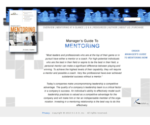 thementoringgame.com: Mentoring
Dr. Curtis J. Crawford's book Mentoring provides detailed insight into extreme personal leadership by outlining a strategy for high aspiration individuals to become X-Leaders. They have a passion for developing people and find imaginative ways to inspire people to excel. X-Leaders cultivate creativity, are customer-centric, and drive their companies with decisions grounded in facts. They are visionaries who anticipate the future and have confidence in the abilities of their people. X-Leaders convert the energy generated by chaos into better decisions, believe that the company comes first, and insist on teamwork. X-Leaders are role models and expect greatness. X-Leadership is personified through Dr. Crawford's executive and board experience including various senior positions at companies such as IBM, DuPont, Agilysys, AT&T, Lucent, ON Semiconductors, ITT, Zilog, ONIX, Lyondell and DePaul University.