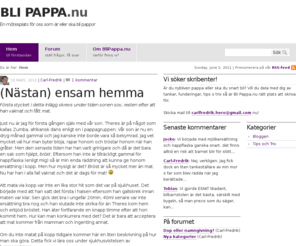 blipappa.com: Bli Pappa.nu
En mötesplats för blivande och nyblivna föräldrar