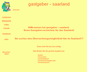 gastgeber-saarland.de: gastgeber - saarland  -- Ihr Gastgeberverzeichnis für das Saarland
