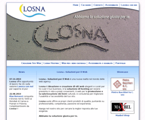 losnaweb.net: Losna - Web agency Massa Carrara Toscana realizzazione siti, informatica per i beni culturali
Losna - Web agency Carrara, realizzazione siti, informatica per i beni culturali, hosting