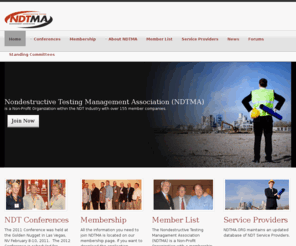 ndtma.org: NDTMA - Non Destructive Testing Management Association
Nondestructive Testing Management Association - NDTMA