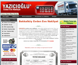 bakkalkoyevdenevenakliyat.com: Bakkalköy Evden Eve Nakliyat ve Taşımacılık - Yazıcıoğlu Evden Eve Nakliyat
Bakkalköy Evden Eve Nakliyat Yazıcıoğlu Evden Eve Nakliyat 0-216 419 51 50 - 0-212 687 22 94 Bakkalköy Evden Eve Taşımacılık Firması, Uzman Kadrosuyla Bakkalköy İlçesinde Kaliteli, Hızlı ve Güleryüzlü Hizmet.