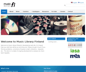 musiclibrary.fi: Music Library
