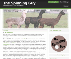 thespinningguy.com: The Spinning Guy
The Spinning Guy chronicles his journey from rural Oregon alpaca rancher to urban Alabama fiber artist.