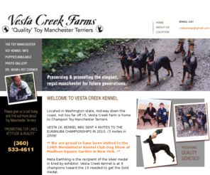 manchesterterriernw.com: Vesta Creek Farm :: Quality Toy Manchester Terriers in the Pacific Northwest
Manchester Terrier, Toy Manchester Terrier, puppies, quality dogs, black-n-tan, Dogs, Dog, Terriers, Terrier puppies