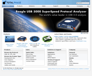 totalphase.com: Total Phase - USB, I2C, SPI, EEPROM, Flash, and CAN Embedded Systems Development
      Tools for Windows, Linux, and Mac OS X
