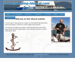 yachting-hloucal.com: Petr Hloucal - Yachtmaster
International Yachtmaster, Yachtmaster, Skipper, Boatmaster