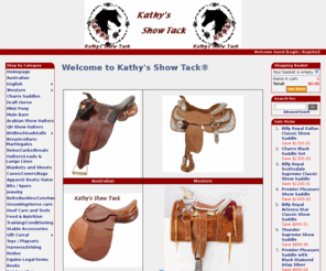 arabian-show-tack.com: KATHYS SHOW TACK®  Western Saddle, English Saddle, Dressage Saddle, Western Chaps, Romel Reins, Billy Royal, Silver Royal, Arabian Saddle, Cable Halter, Show Curtains, Stall Drape,
We specialize in Western Saddle, English Saddle, Dressage Saddle, Western Chaps, Romel Reins, Billy Royal, Silver Royal, Arabian Saddle, Cable Halter, Show Curtains, Stall Drape, Side saddle, Draft Horse Saddle,  show equipment, performance saddle,