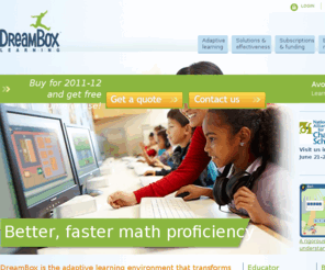 dreamboxlearning.org: Online Math Games — Kindergarten, First, Second & Third Grade Math Games | DreamBox Learning
DreamBox Learning - Kids love our curriculum-based math lessons for kindergarten, 1st grade, 2nd grade & 3rd grade kids wrapped in fun web-based adventure games!