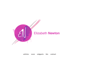 eliznewton.com: Elizabeth Newton
Website of Author Elizabeth Newton