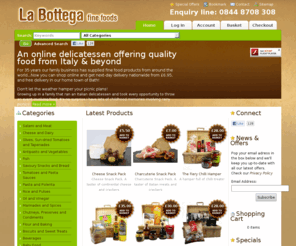 labottega-finefoods.com: La Bottega Fine Foods Online
A family business focused on quality food products