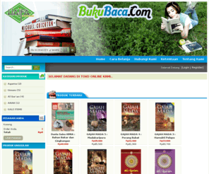 bukubaca.com: BukuBaca.Com | Beli Buku? disini tempatnya Toko Buku Online...
Bukubaca.com adalah toko buku online dengan harga murah, berbagai diskon dan program menarik, terpercaya, belanja aman cepat dan mudah