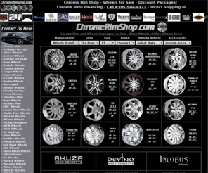  Shop on Chrome Rim Shop   Chrome Rims  Black Wheels  Online Rims   Discount