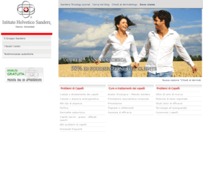 istitutoelveticosanders.com: Istituto Helvetico Sanders, trova la soluzione più adatta al tuo problema di capelli o del cuoio capelluto.
