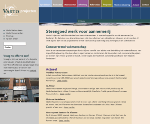 vastoprojecten.nl: Vasto Projecten: dé partner in natuursteen voor aannemers
Vasto Projecten: importeert, levert en plaatst natuursteen speciaal voor de aannemerij. Zeer scherpe prijzen én vakmanschap!