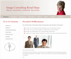 imageberatung-roselhaas.de: Persönlichkeits-Coaching - Imageberatung Rosel Haas Image Consulting - Farb-und Stilberatung - Typberatung
Imageberatung Rosel Haas - Optimierung d. individuellen, äußeren Erscheinungsbildes für Damen und Herren. Mehr Erfolg durch sicheres Auftreten.