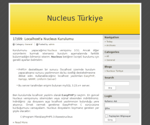 nucleus.gen.tr: Nucleus Türkiye
Nucleus Türkiye
