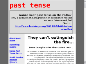 past-tense.org.uk: past tense
South London Radical History