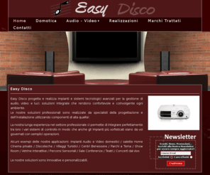 easydisco.com: Easy Disco-Soluzioni Audio Videoproiettori Domotica Discoteche Cinema
Soluzioni Audio e Video professionali