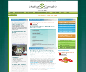 medical-marijuana-doctor.com: MCSocal | California Medical Marijuana Cards, Doctors, Orange County Medical Marijuana Legal Marijuana Clinics

We provide medical cannabis and medical marijuana cards and recommendations for patients seeking alternative and herbal medicine treatments. We professionally evaluate patients suffering from nausea, insomnia, cancer, HIV/aids and numerous other disease complications with proven results