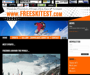 freeride-hero.com: FreeSkiTest | Freeride Freestyle Allround Alpin Race Telemark | Event Show Contest und Test | South Tyrol Italy
FreeSkiTest | Freeride Freestyle Allround Alpin Race Telemark | Event Show Contest und Test | South Tyrol Italy