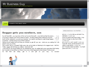 mrbusinessguy.com: Mr Business Guy
Want the best advice to help boost your business? Mrbusinessguy will show you how!