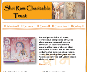 shriramtrust.com: Shri Ram Charitable trust
