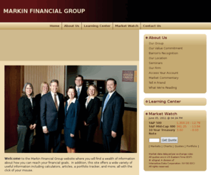 markinfinancial.com: Markin Financial Group of Wells Fargo Advisors
